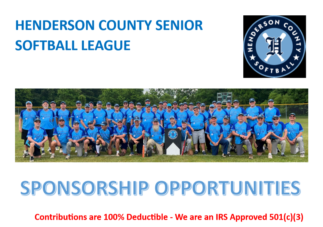 Henderson County Senior Softball Sponsor